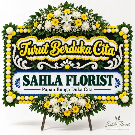 Papan Bunga Duka Sepatan